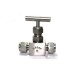 SS Needle Valve Instrumentation High Pressure Square Body Ferrule type (6000PSI) Stainless Steel 316